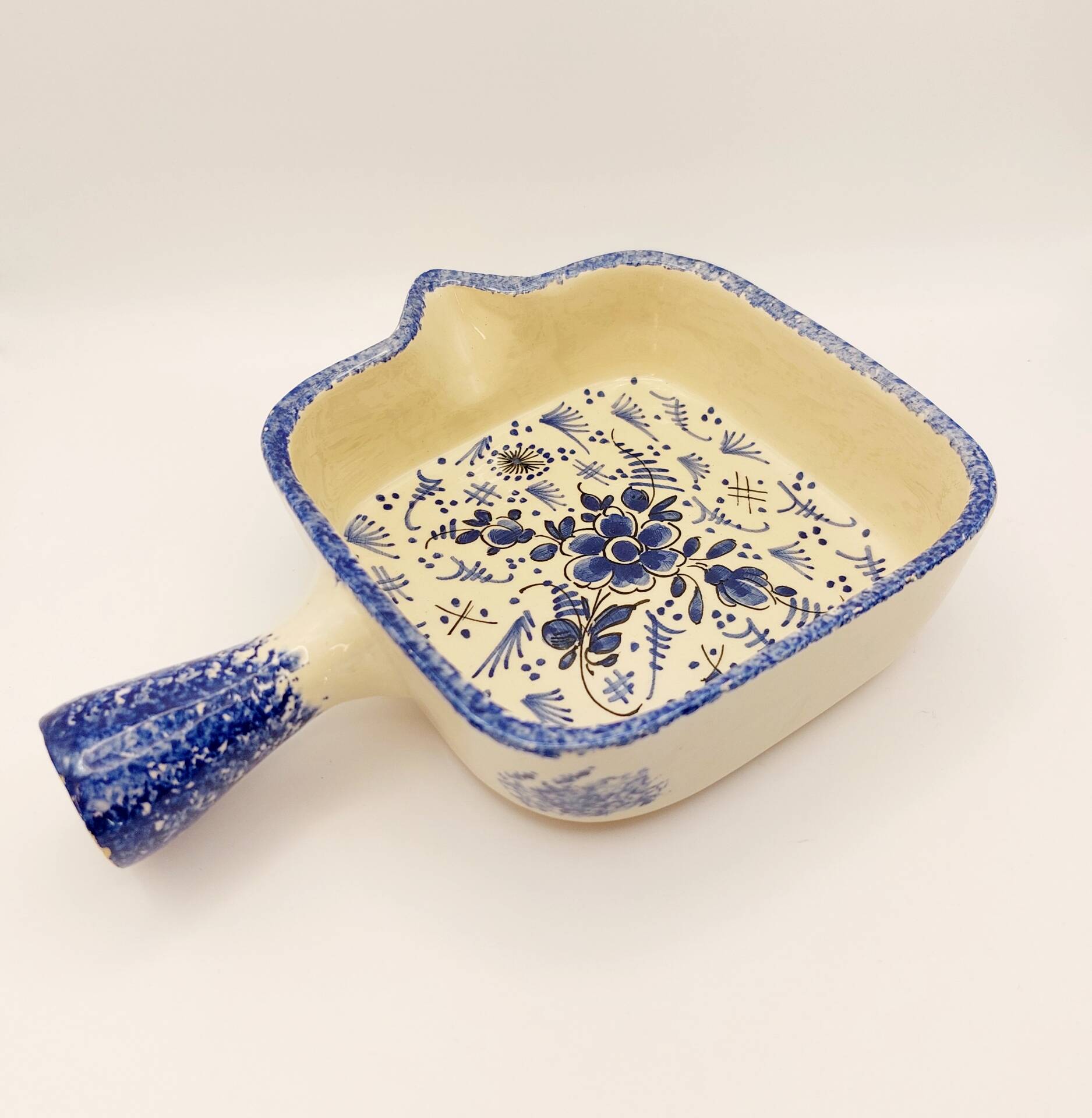 Petit plat céramique René Delarus Desvres