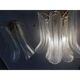Celestial Pair of Murano Glass Selle Sputnik Wall Sconces