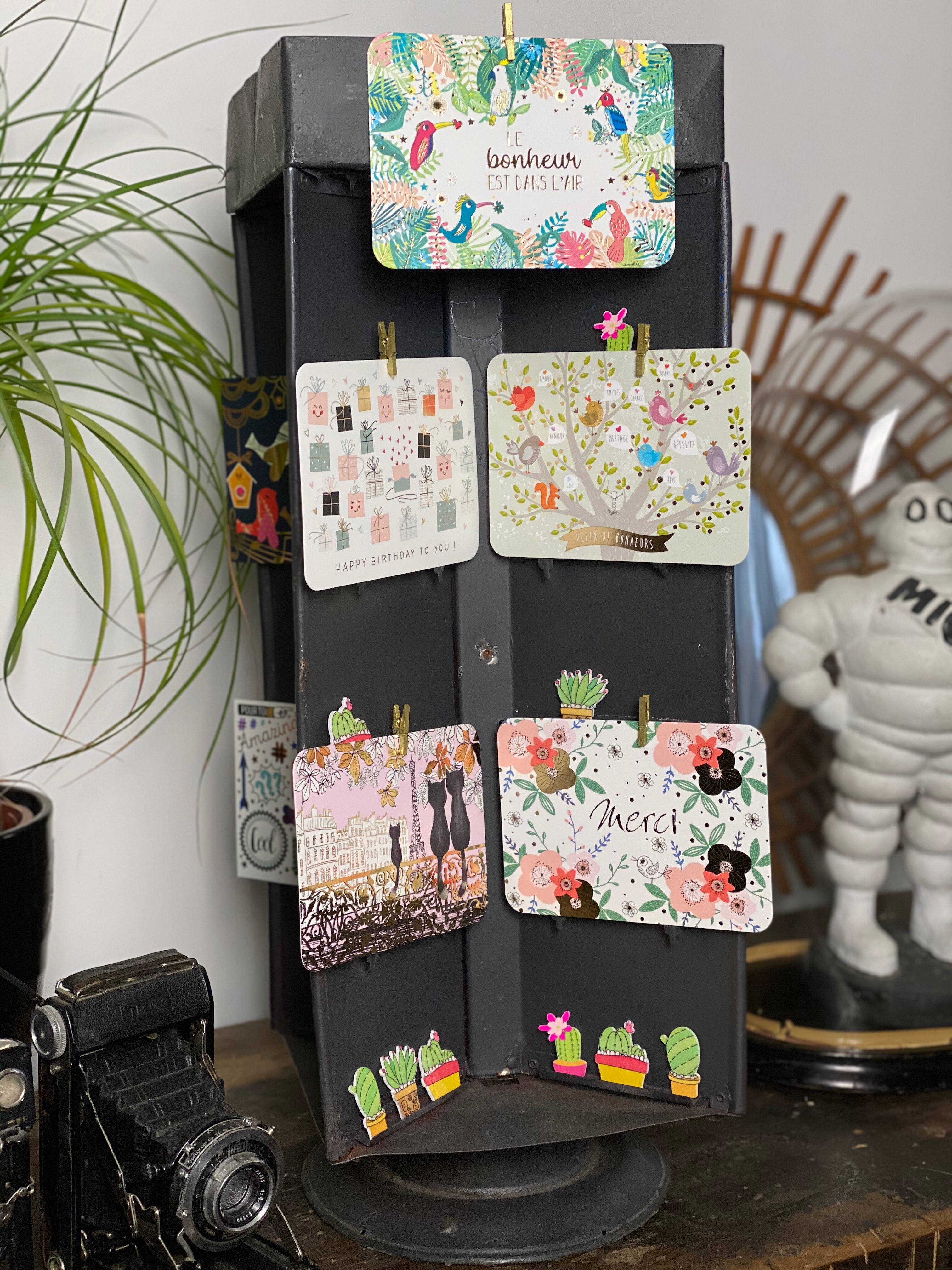 Adysy turnstile vintage postcards