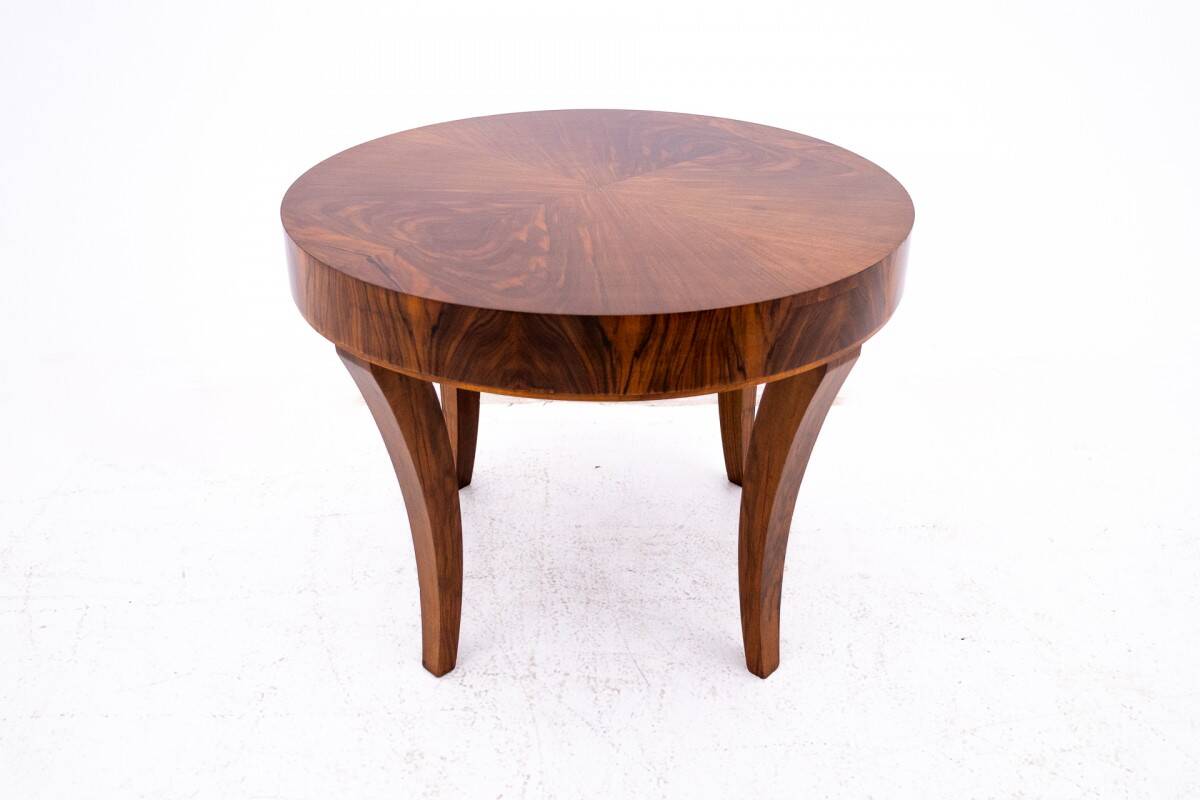 Art Deco table, Poland, ca. 1950.