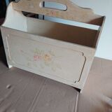 Wooden magazine door