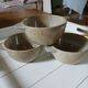 3 old ear bowls