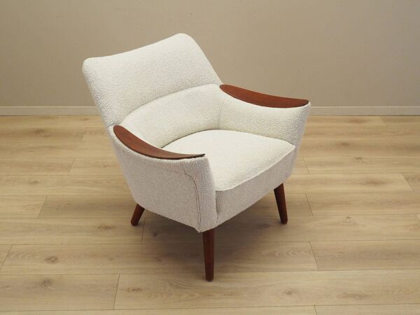 Ensemble de salon beige, design danois, années 1970, production : Danemark
