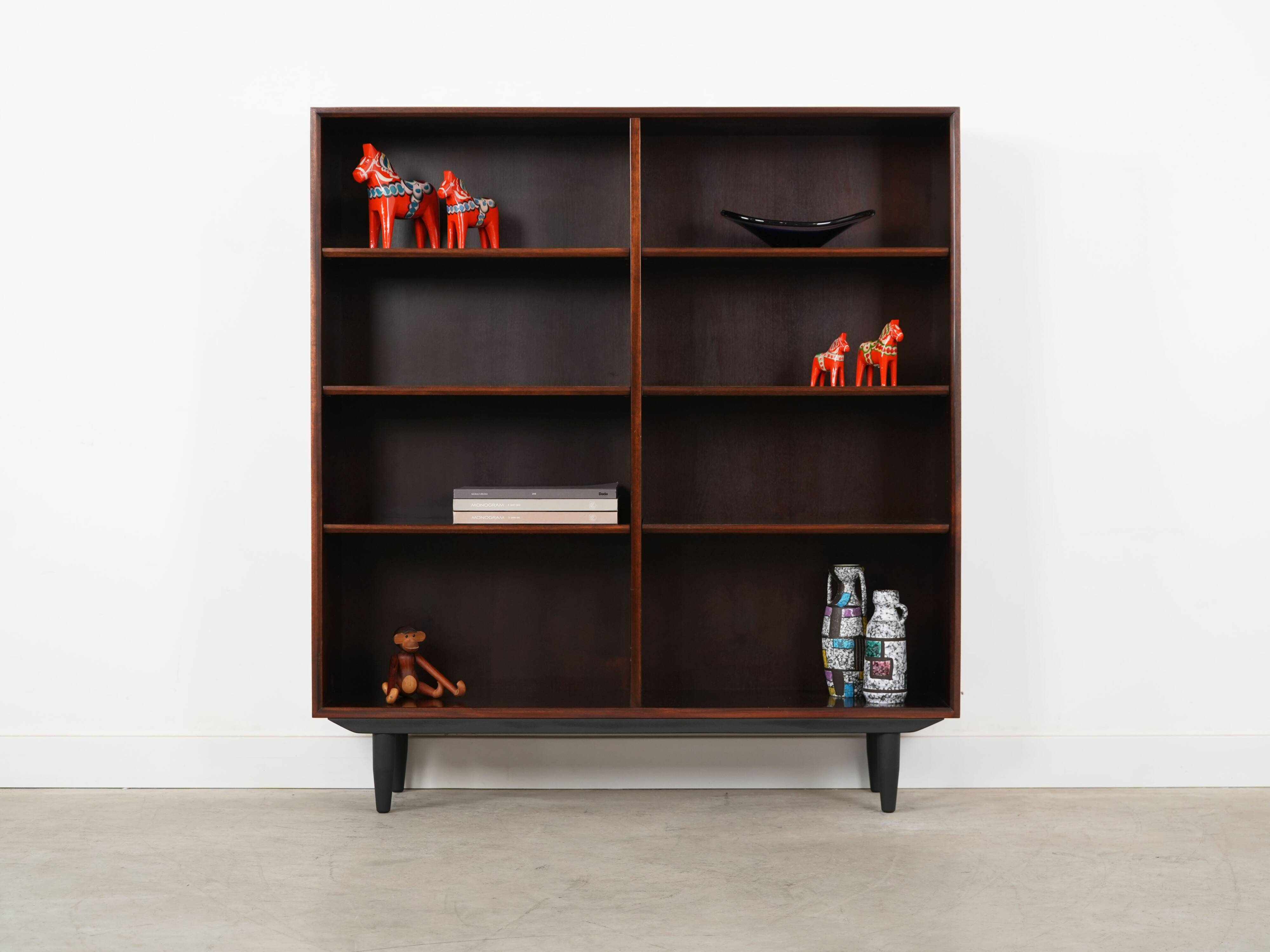 Mahogany bookcase, Danish design, 1970s, production: Denmark