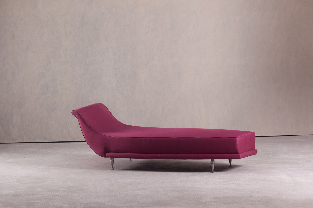 Vintage New Tone chaise longue by Massimo Iosa Ghini for Moroso, Italy 1980s