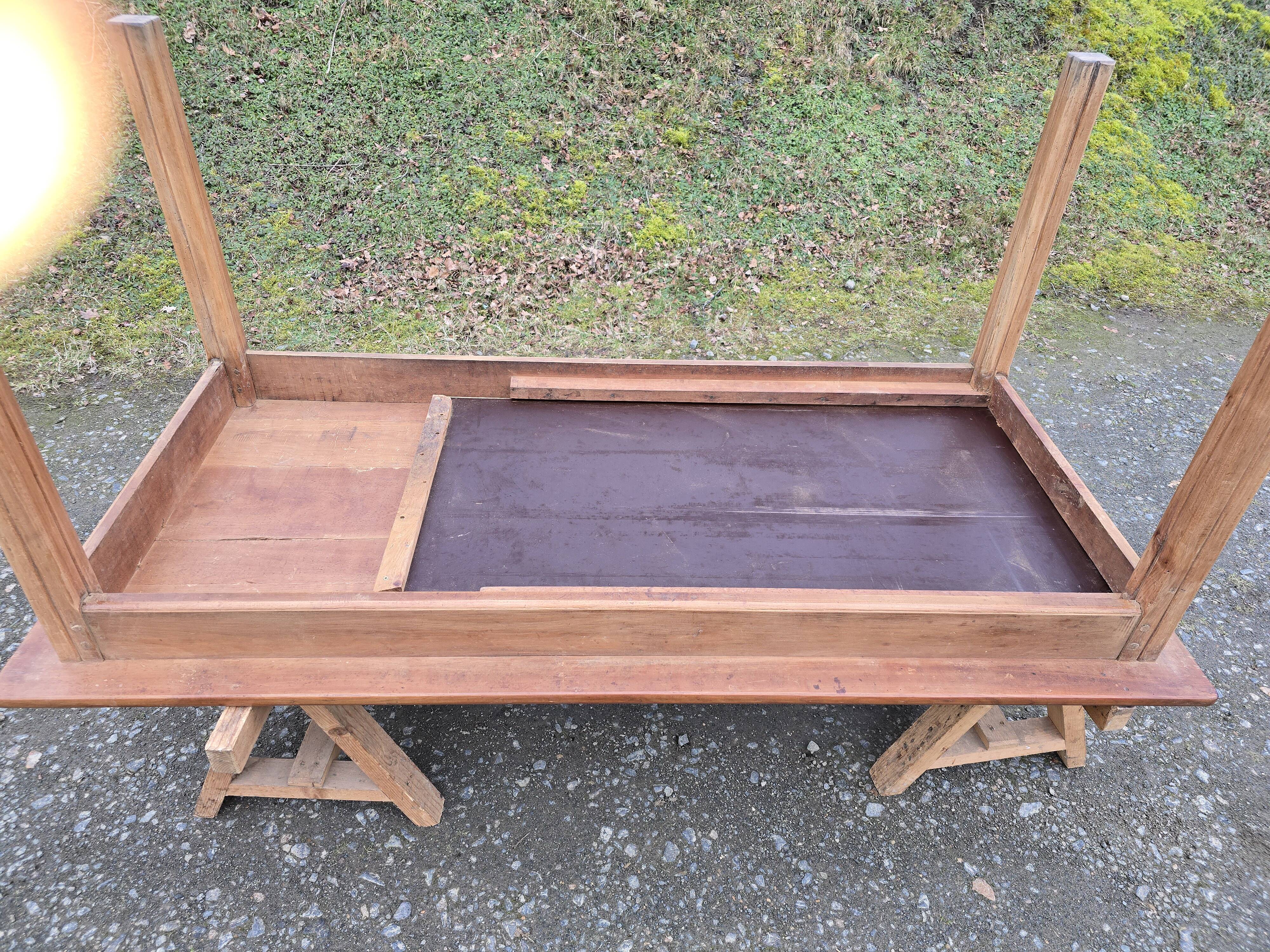 old cherry farmhouse table