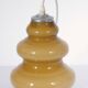 suspension opaline space age design 70s