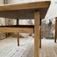 Duo de tables basses bois jaune