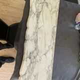 Console murale en marbre