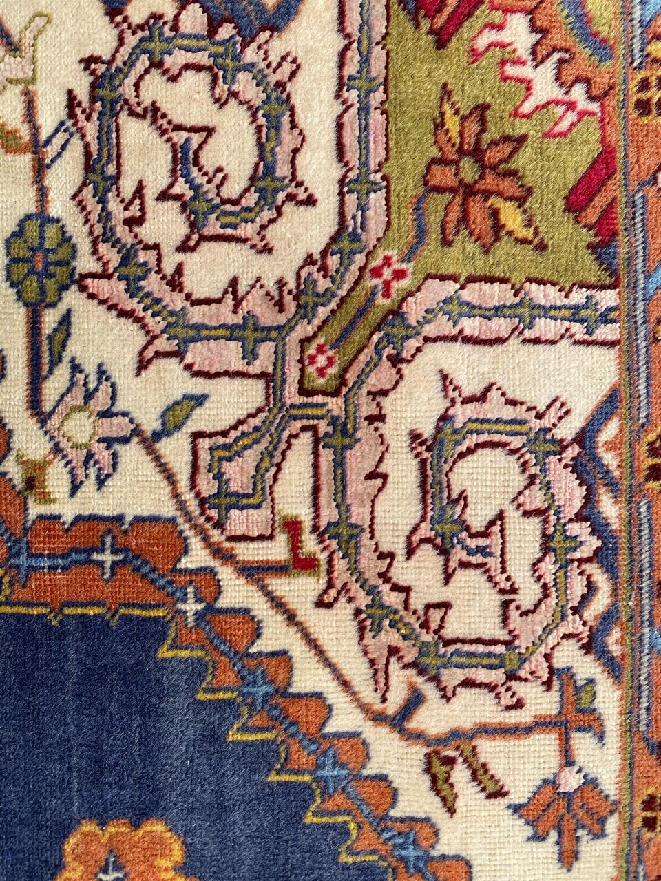 Tapis vintage persan ghouchan extra fin 139x216 cm