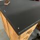 Vintage patinated oak desk