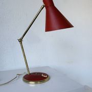 Lampe de bureau années 50 « diabolo » Aluminor