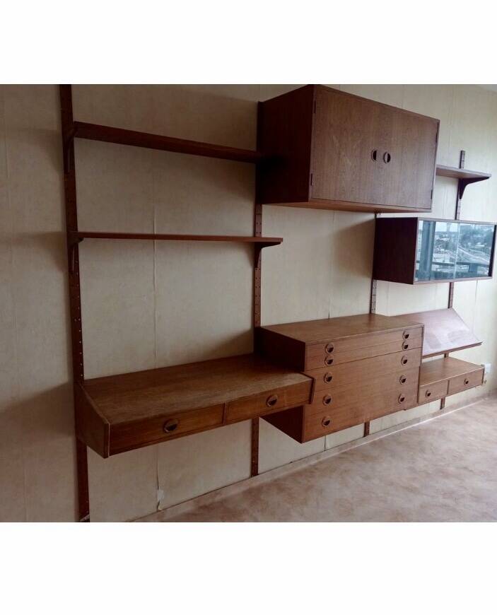 Modular Wall Shelf Hansen and Gudborg 1960