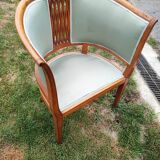 Upholstered armchair