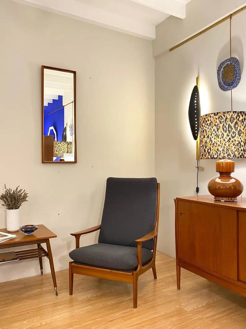 Pair of Scandinavian armchairs by Edvard Valentinsen for Fraska, Denmark 1960s.