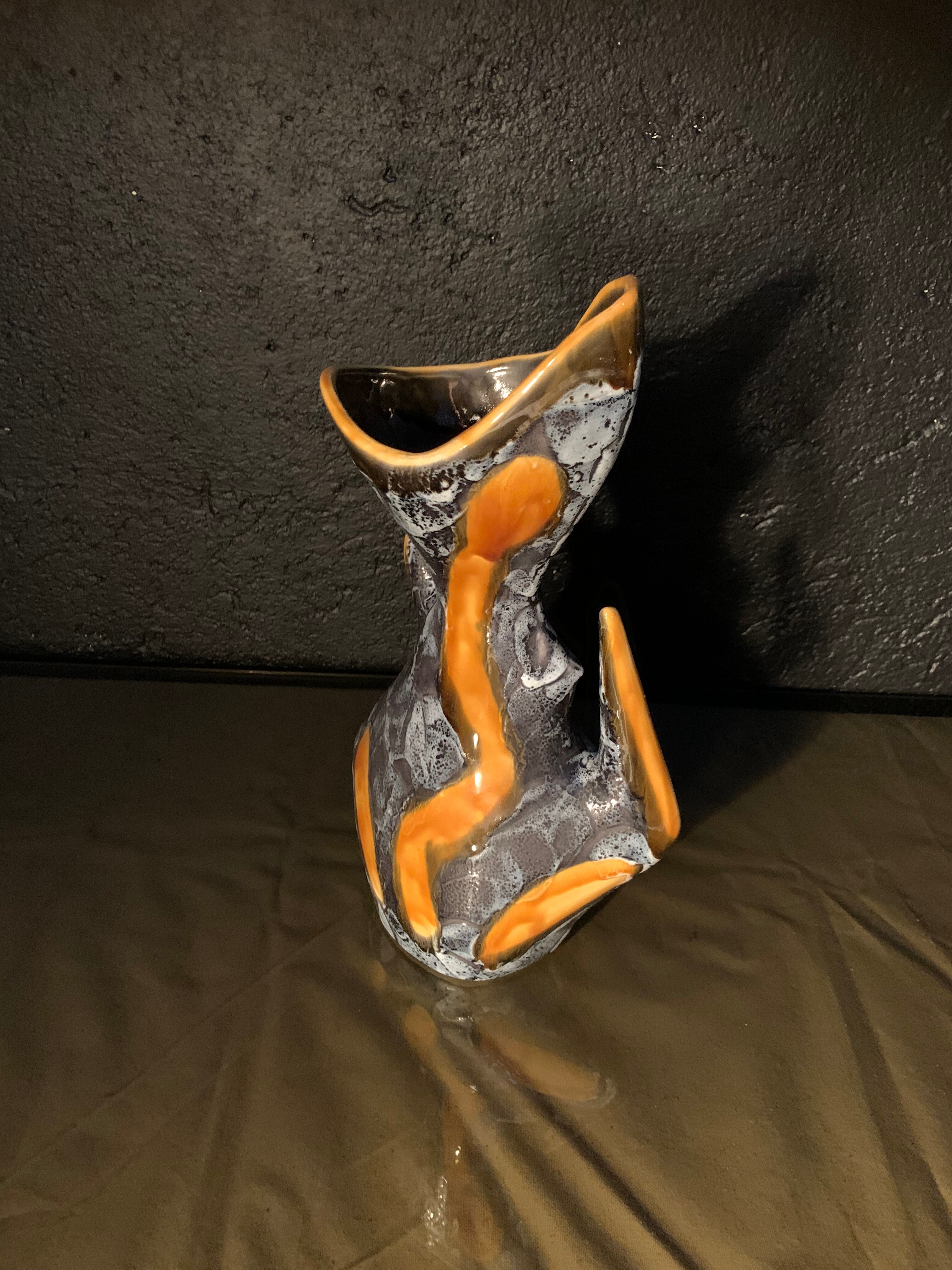 Le Vaucour pour Vallauris ceramic vase 1960