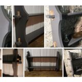 Grey-redesigned wood shelf