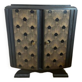 Art deco bedside table