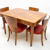 Adjustable dining table by Jindřich Halabala, 1950s