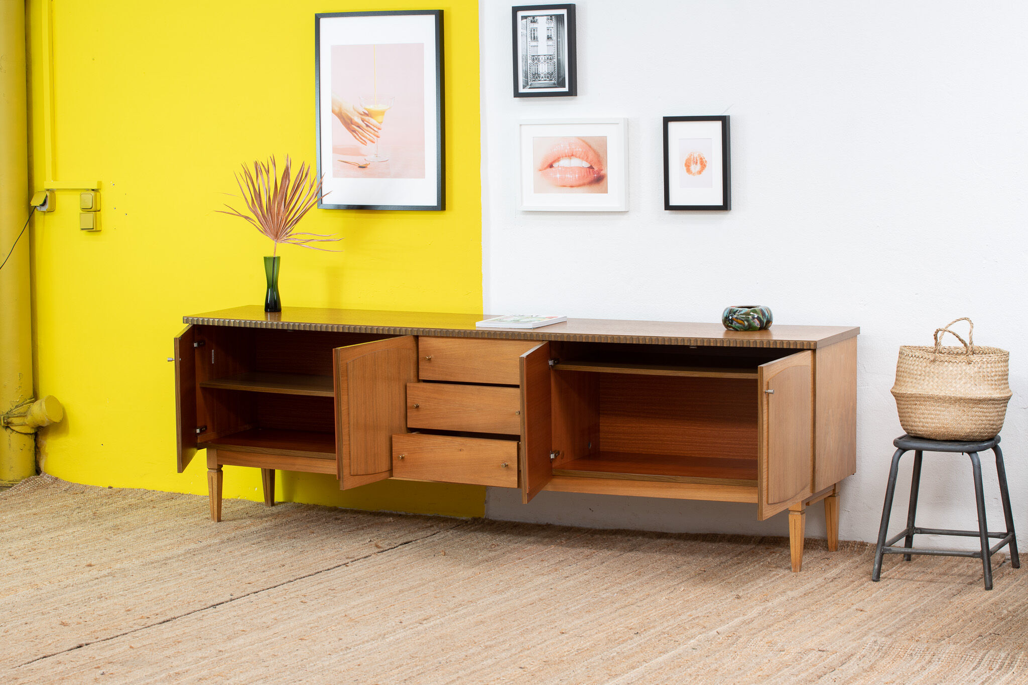 Scandinavian sideboard 240 cm