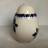 Art Deco stencil pattern lamp base