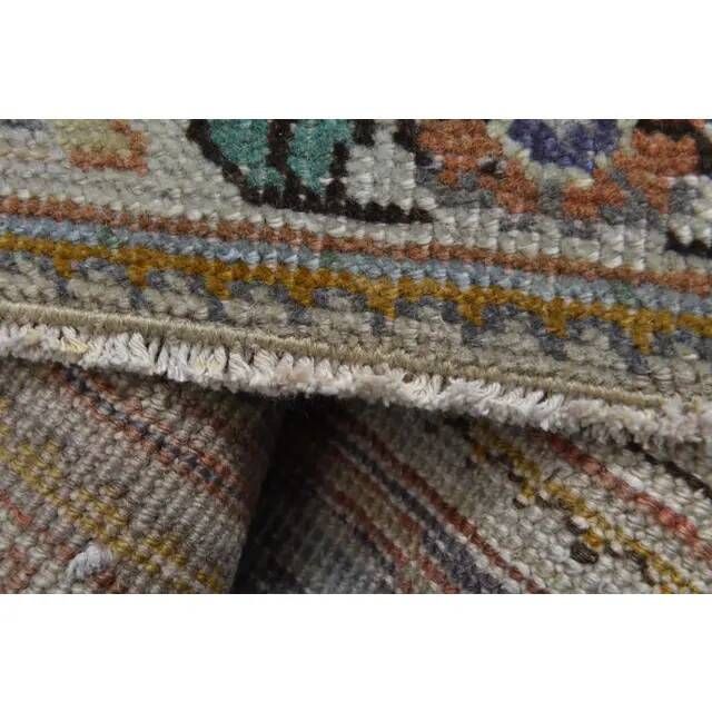 1970s Vintage Persian Handmade Wool Orange Oversized Area Rug 278x379