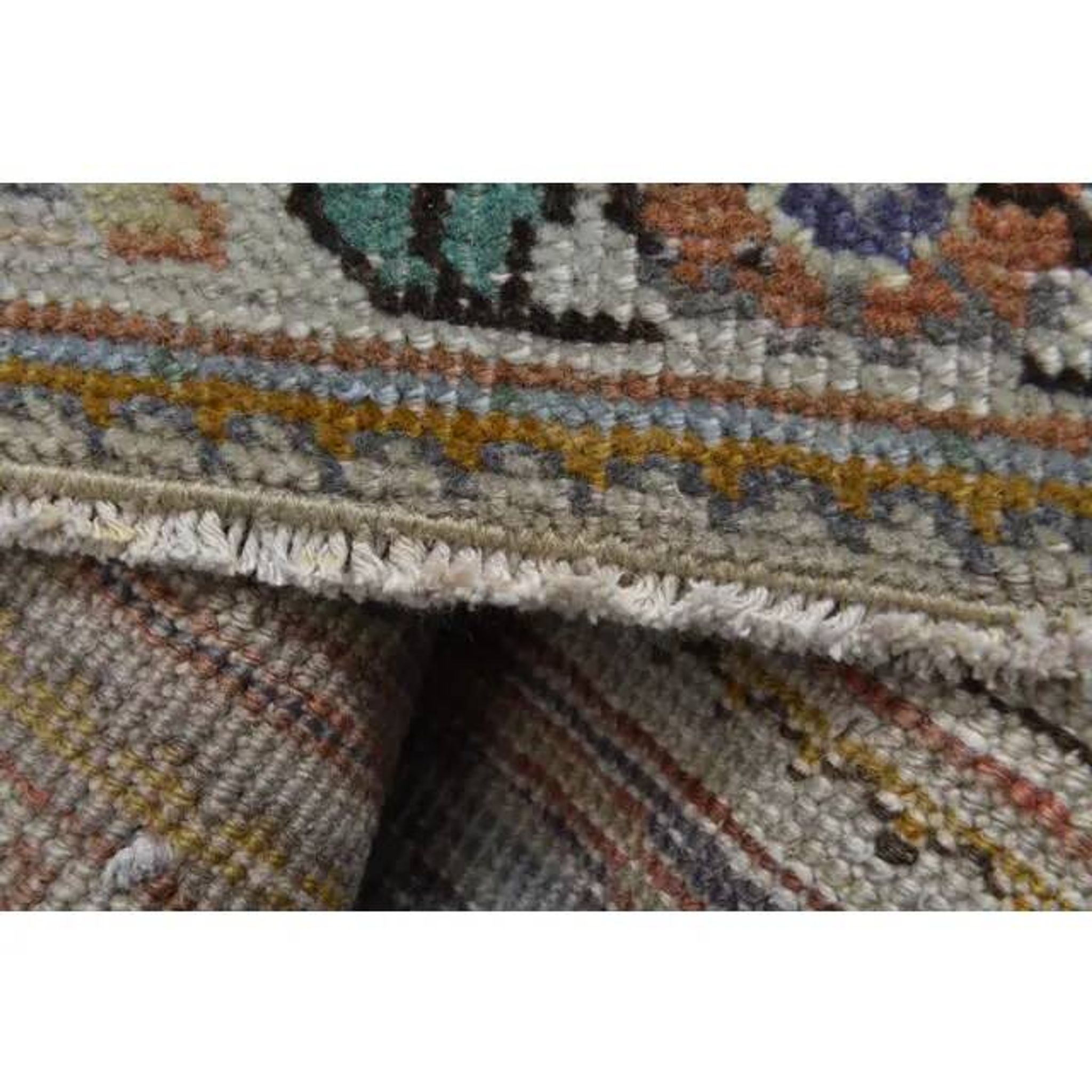 1970s Vintage Persian Handmade Wool Orange Oversized Area Rug 278x379