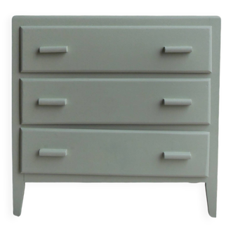 Pastel green chest of drawers