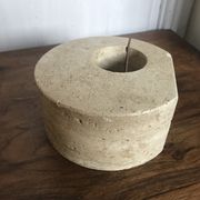 Travertine bookends