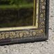 Black and gold mirror, vine leaves 63x88cm