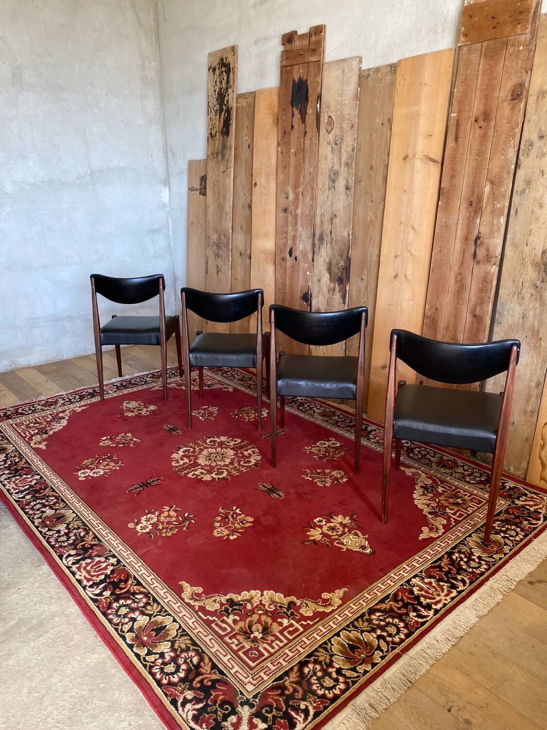 Scandinavian table and chairs from the 60s/70s