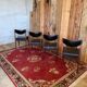 Table et 4 chaises Scandinave des années 60 / 70