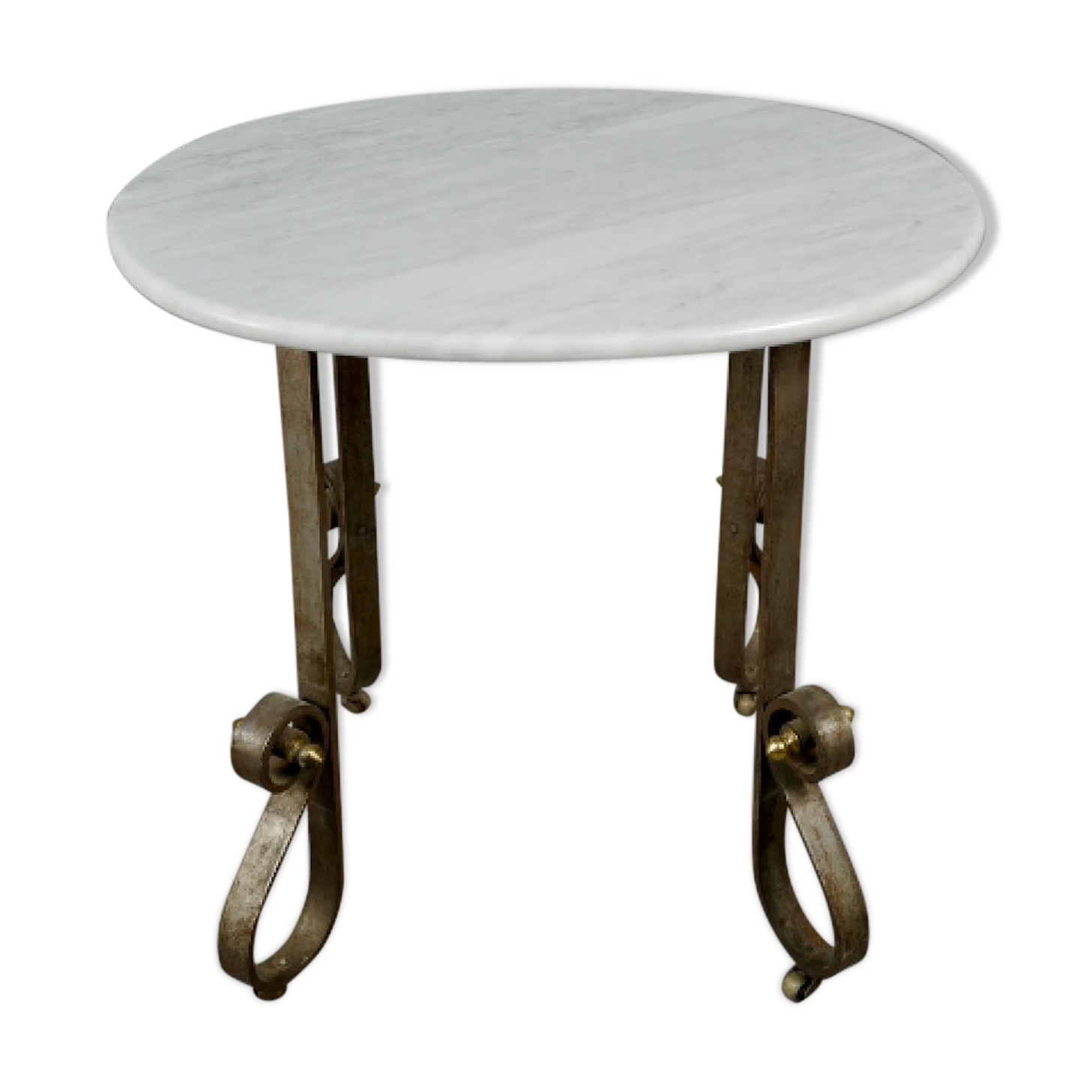 Desserte art deco dessus marbre