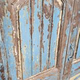 Ancienne armoire du Rajasthan en teck birman
