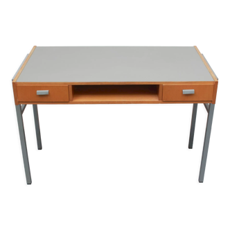 Bureau des années 1960 en formica, style industriel