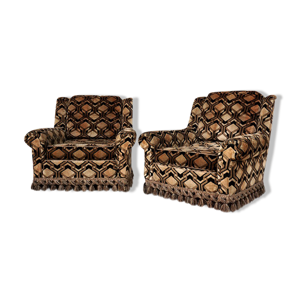 set de 2 fauteuils en
