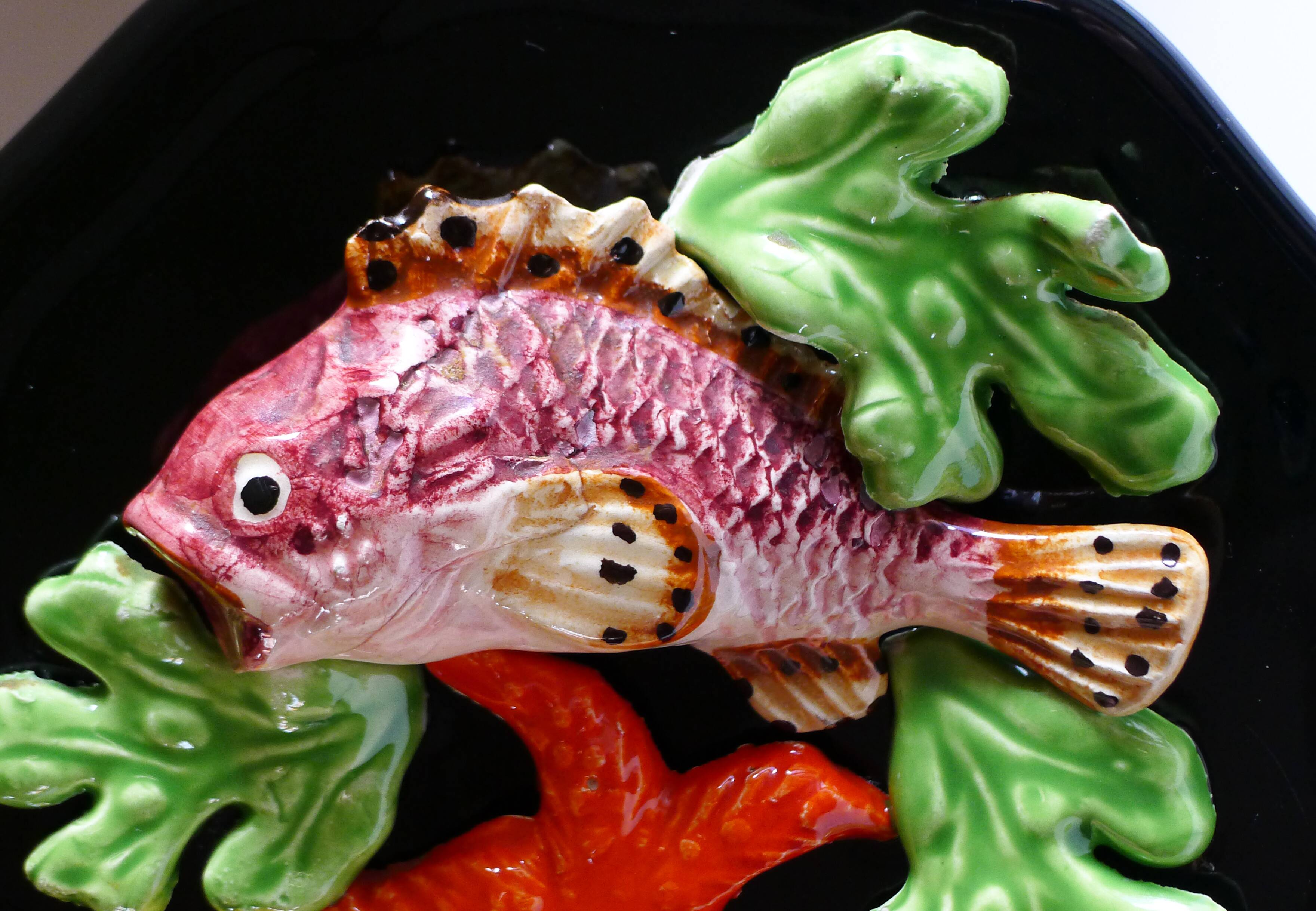 Small plate of fish slip