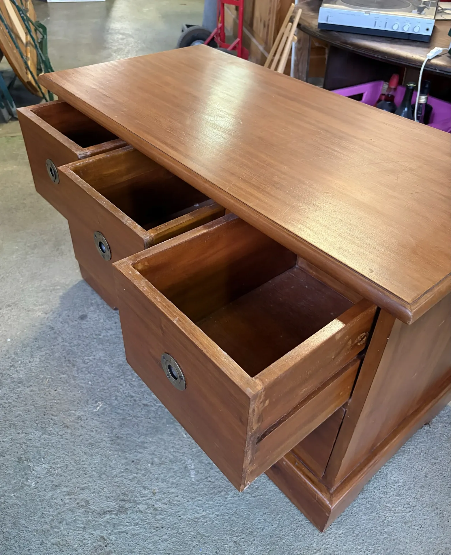 Wooden storage furniture