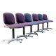6 Wilkhahn "space age" chairs, circa 1970.