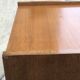 Chiffonnier pieds compas 1950 en bois clair