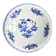 St Amand round hollow dish in blue earthenware