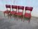Set de 4 chaises bistrot baumann vinyl
