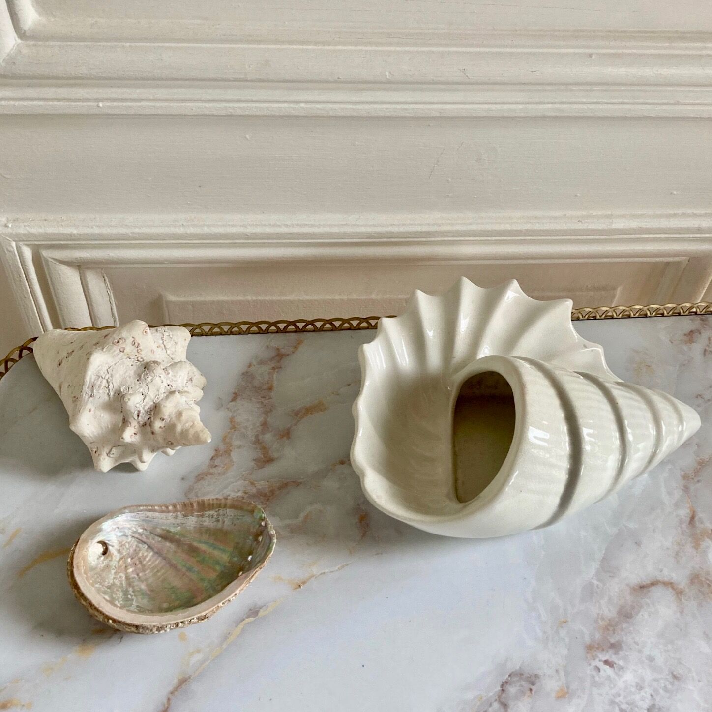 Empty cut English shell pocket