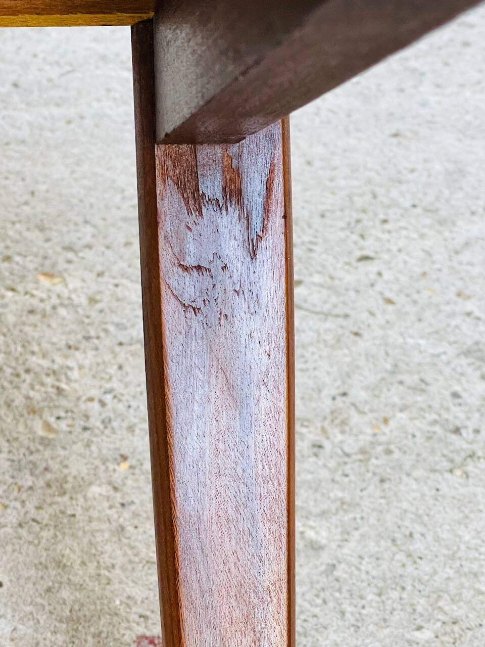 Vintage Scandinavian teak bedside table circa 1960's