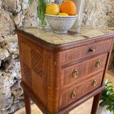 Bedside table Louis XVI marquetry