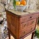 Bedside table Louis XVI marquetry