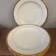 Christmas Pop up 2022 - 4 porcelain plates, gilded décor