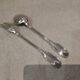 Silver plated stew spoon fork by Christofle Vendome