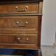 Mahogany commode with mahogany veneer from the Louis XVI period - late 18th century.