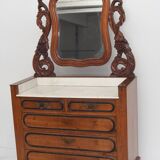 Victorian Toilet with marble and mirror